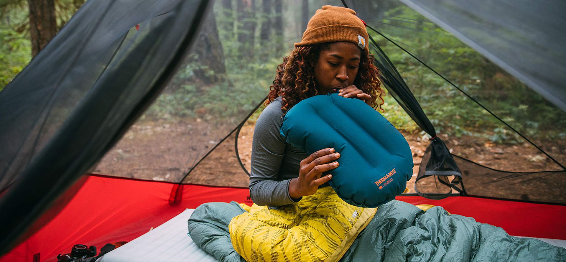Camping Air Pillows.