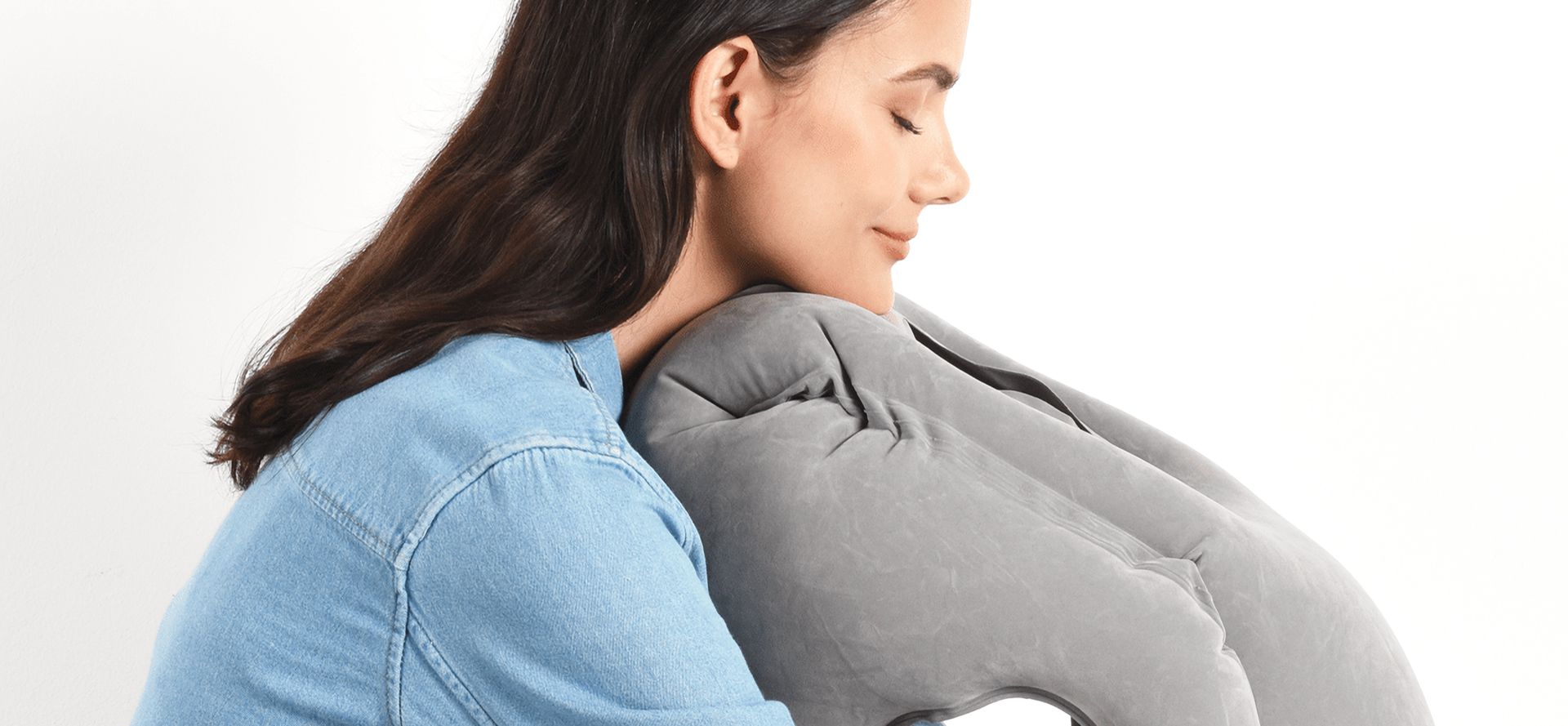 Inflatable Travel Pillow.