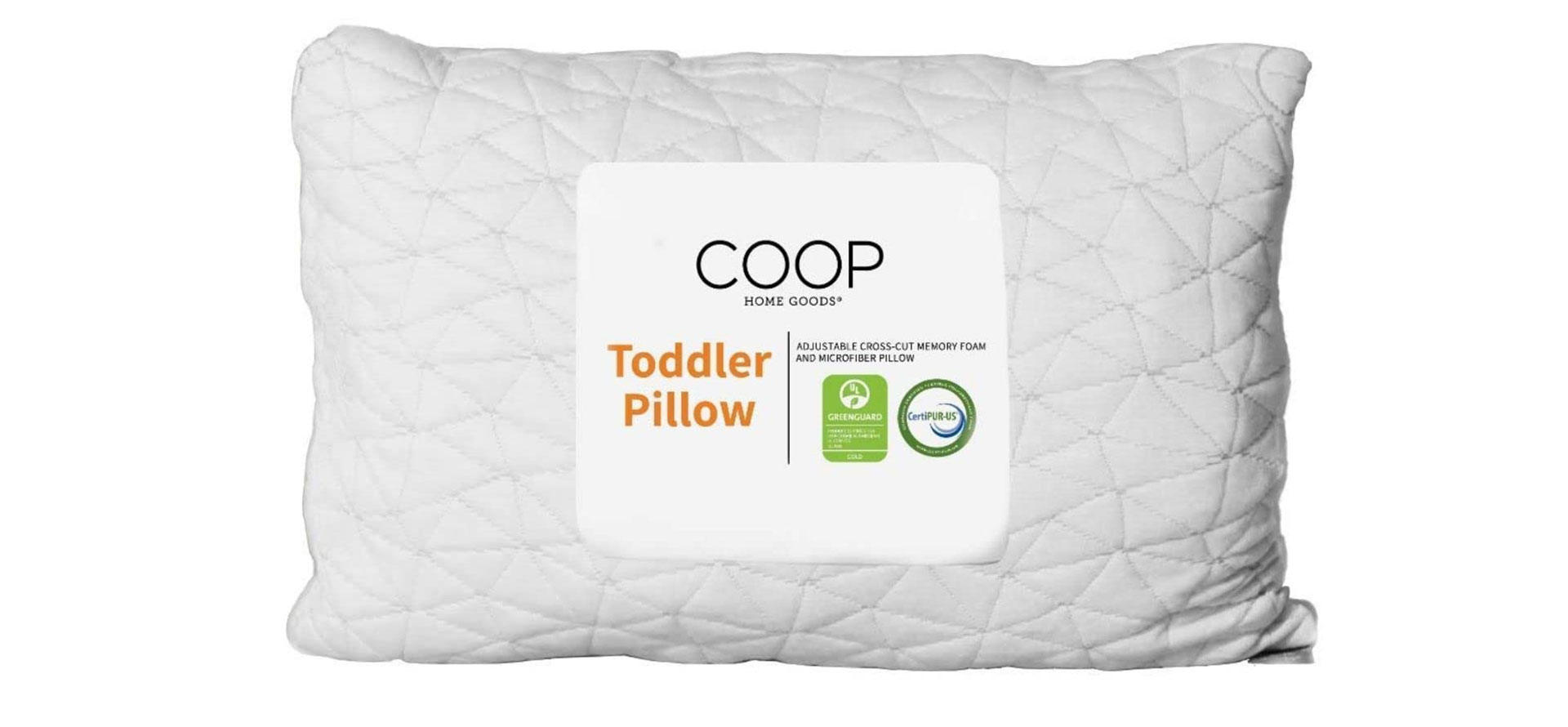 Coop toddler pillow.